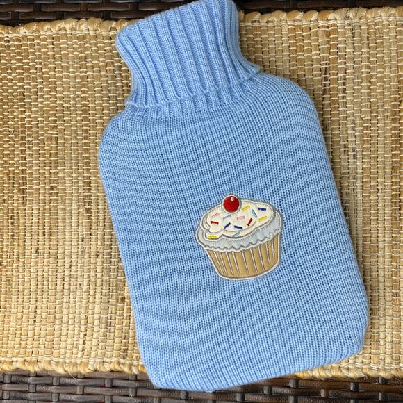 Covered Hot Water Bottle Knit Sweater By Cassandra Never Used 13" x 8" - Picture 4 of 11